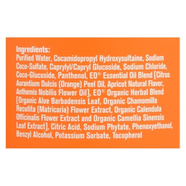 Eo Products - Everyone Soap For Kids - Orange Squeeze - 32 Oz - Image 2