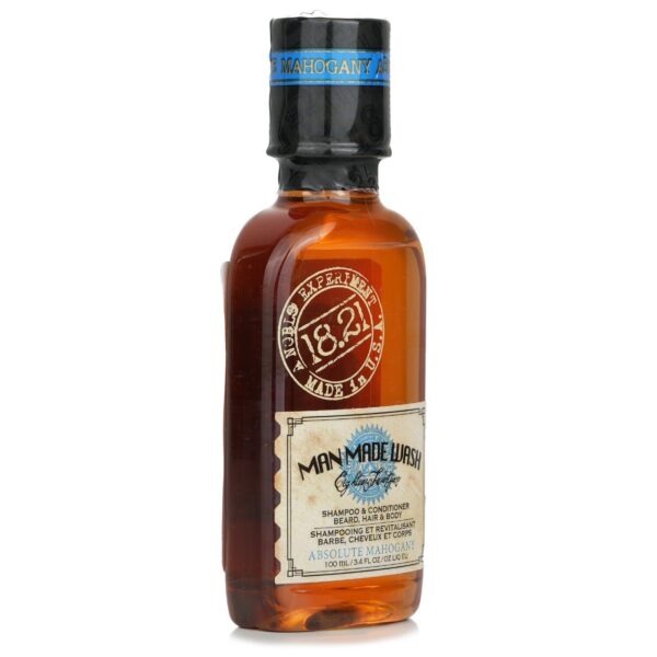 18.21 MAN MADE - Man Made Wash Shampoo, Conditioner & Body Wash - # Absolute Mahogany  571228 100ml/3.4oz - Image 2
