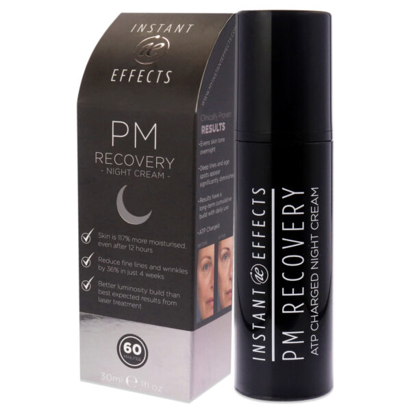 PM Recovery Night Cream by Instant Effects for Unisex - 1 oz Cream - Image 4